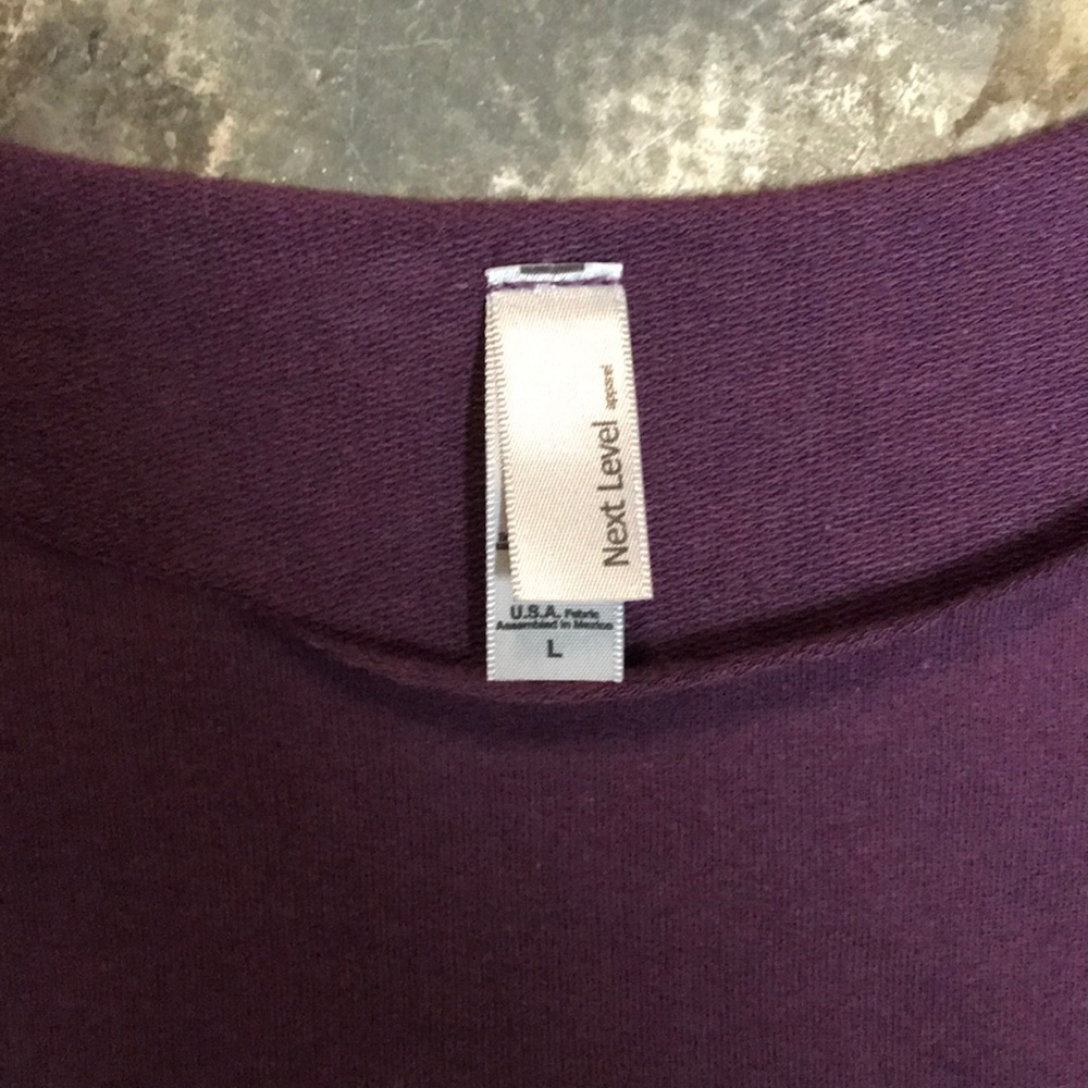 Plum Mrs 3/4 Sleeve Top - Picture 3 of 3